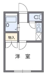 レオパレスＮＩＳＨＩＳＵＮＡの物件間取画像